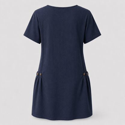 Everyday Summer Dress - Navy