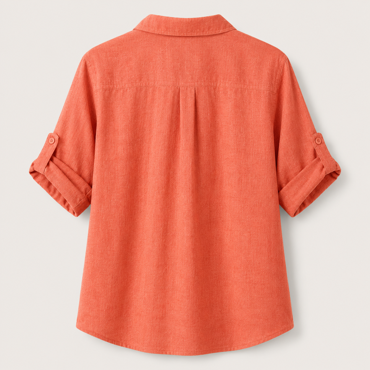 Casual Linen Summer set - Orange