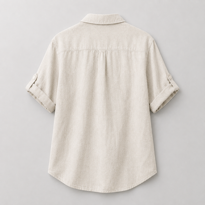 Casual Linen Summer set - Beige