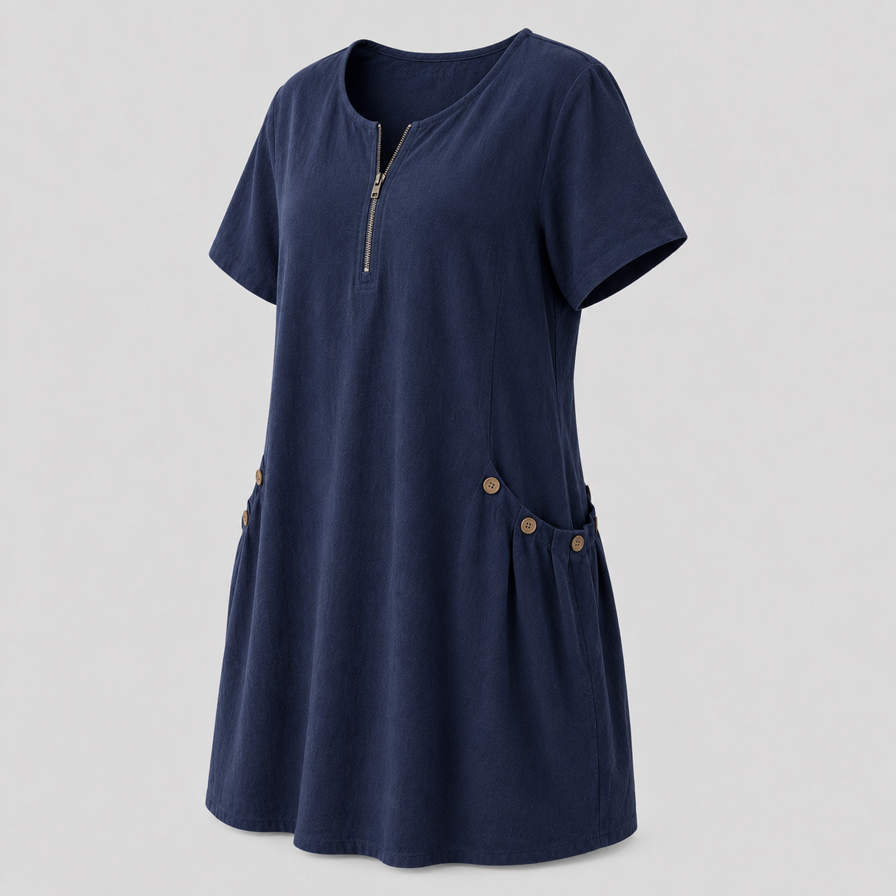 Everyday Summer Dress - Navy