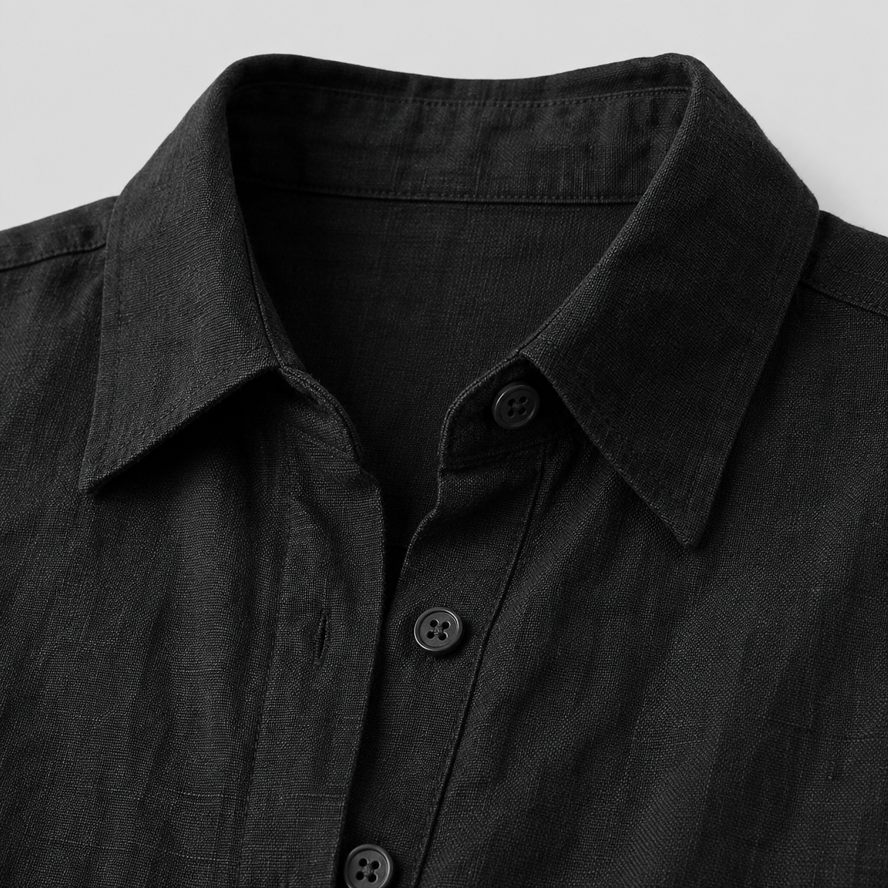 Casual Linen Summer set - Black