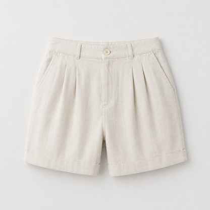 Casual Linen Summer set - Beige
