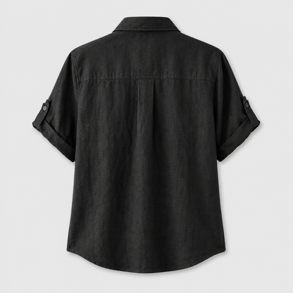 Casual Linen Summer set - Black