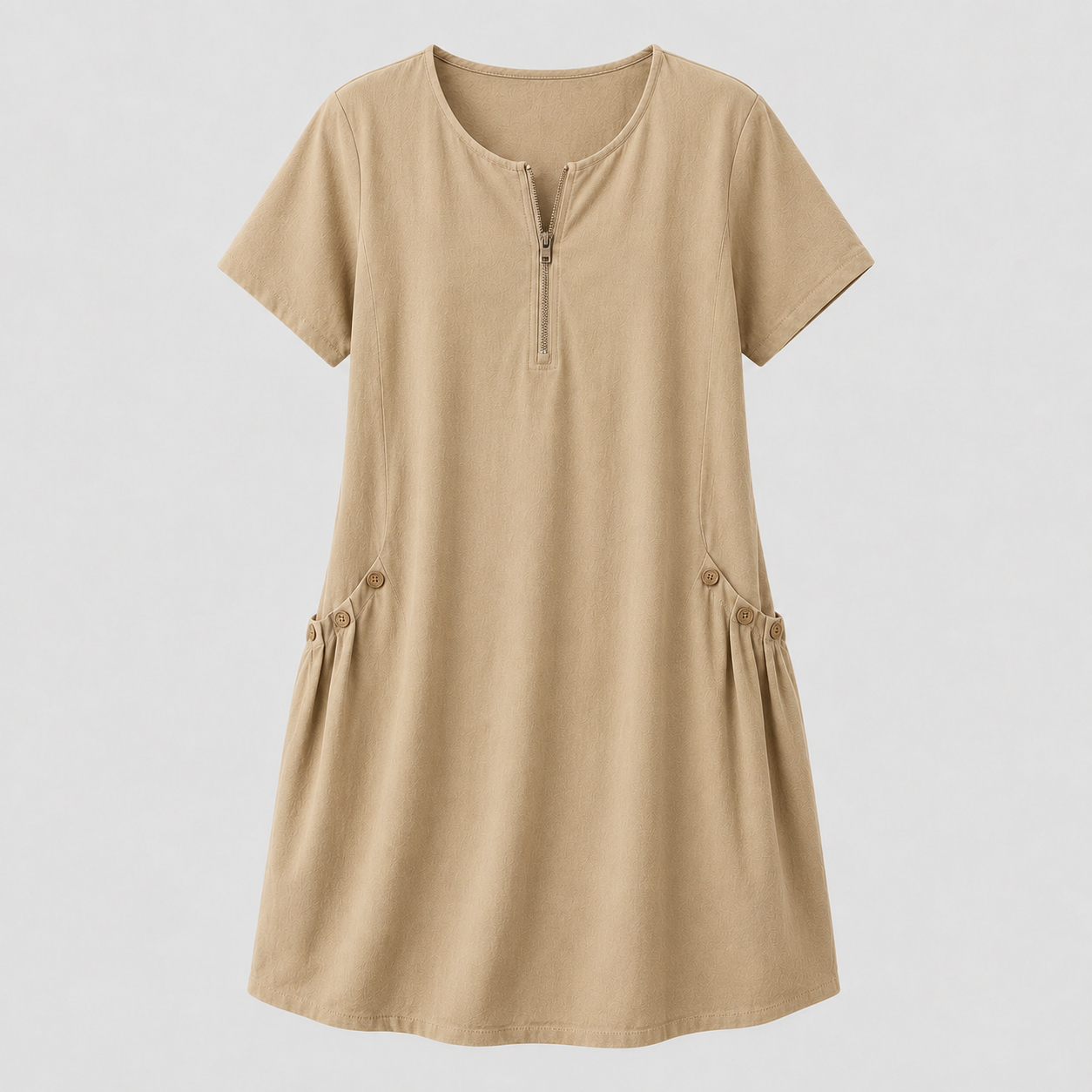 Everyday Summer Dress - Beige