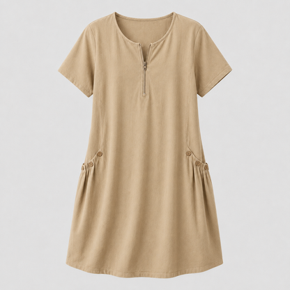 Everyday Summer Dress - Beige