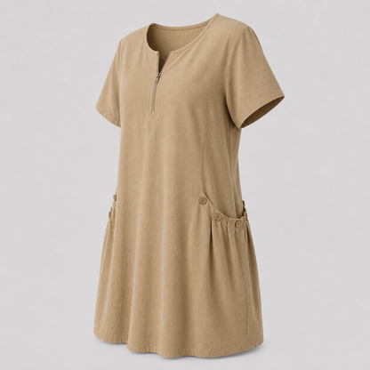 Everyday Summer Dress - Beige